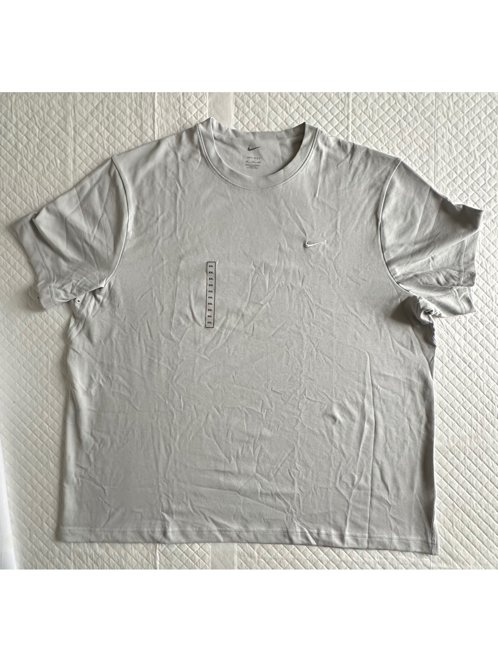 Nike Dri-FIT Light Gray T-Shirt XL